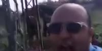 Yelling Man Takes Selfie With Electrocuted Workers