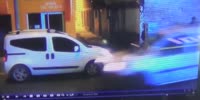 Biker Attacks Innocent Car In Turkey