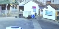 Box Truck VS Two Riders