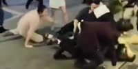 Street Brawl In China