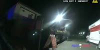 Cop shoots a suspect waving a gun