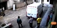 Woman Gets Run Over By Reversing Van