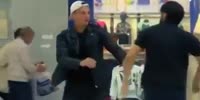 Flying Kick In Russian Mall (R)