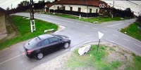 Ejected Driver Run Over By Own Car