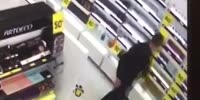 Guard Knocks Out Customer In Russian Store