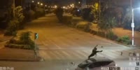 Biker Gets Wrecked At The Intersection