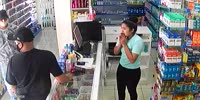 Chick Faints During Robbery In Brazil