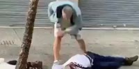 Angry Spanish Man Smacks Failed Thief