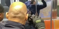 Brawl In NY Subway