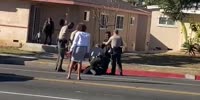 Black Driver Gets Tased By LAPD Officers