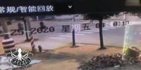 Scooter Rider Run Over By Truck