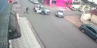 Police Shoot Carjackers In Brazil