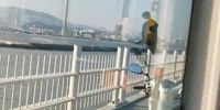 Man Jumps Off The Bridge (another angle)