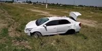 Russian surprise causes rollover