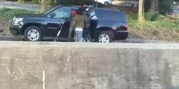 Atlanta Thugs Rob Moving Car