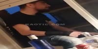 Drunk guy falls from window