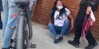 Girl Caught Stealing & Punched