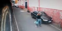 Man Gets Choked From Behind & Robbed