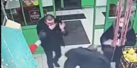 Beasty Security Guard Attacks 2 Drunk Men Leaving One With Nose Broken