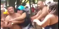 Calm party in Brazil