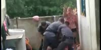 Man Beaten By Bunch Of Cops For Abusing Old Dad