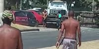 Stolen Tow Truck Accident