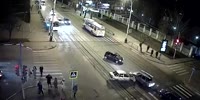 People Run Over By Car After Accident