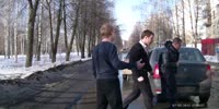 Russian Road Rage Fight