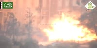 SAA BMP blown up in Allepo