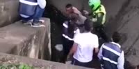Thief Beaten By Moto Taxi Drivers In Colombia