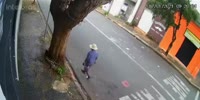 Old Head Hit By Car & Falls Breathless