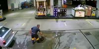 Gas Station Worker Crushed By Reversing Car