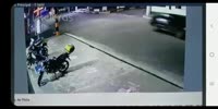 Biker Gets Destroyed By Car