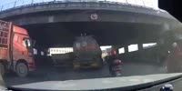 How Lucky Chinese Biker Can Be