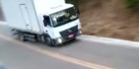 Man Films Speeding Truck Crash