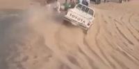 Desert Race Spectator Gets Run Over