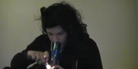 Crossdresser on Salvia Attacked by a toaster