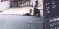 Woman Dragged By Purse Snatchers