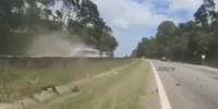 Bike accident with car rollover