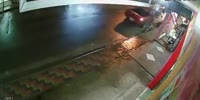 Man Fixing His Bike Gets Struck By Hit & Run Pick Up Truck