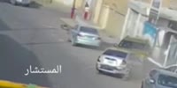 Biker hit by Golden Car