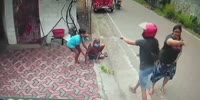 Scumbag Slaps the Shit Out of Old Man