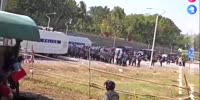Myanmar Girl Shot In The Head During Protests (longer video)