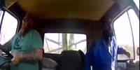 Flipping Truck Dashcam
