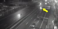 Wrong way crash injures four