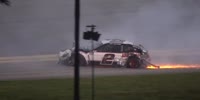Wild Daytona 500 Crash