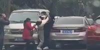 Chinese Road Rage Battle