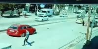 Burka Woman Gets Crushed By Truck