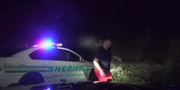 Semi Wrecks Florida Sheriff's Office patrol car