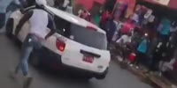 Jamaican Taxi Drivers Fight With Machete